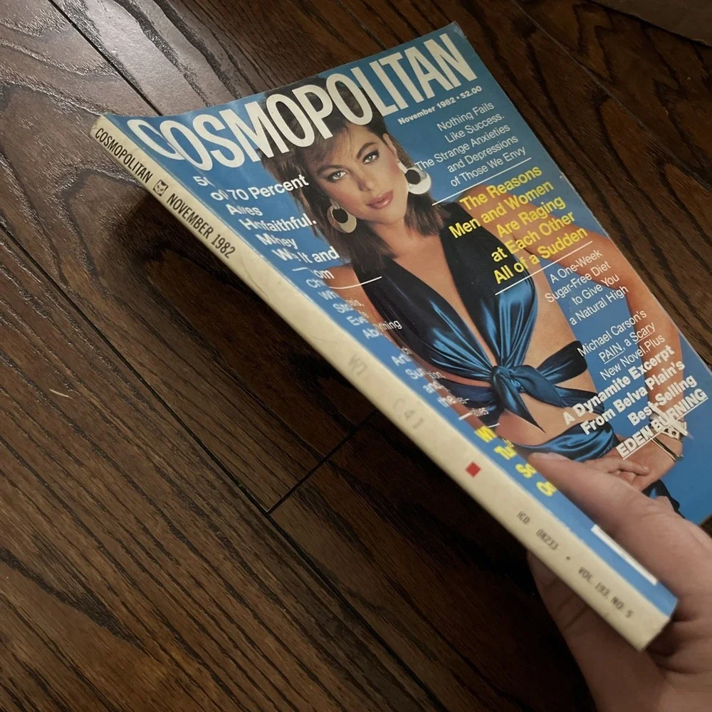 Cosmopolitan Magazine November 1982 Early IVF Artificial Insemination Test Tube